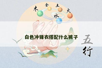 白色冲锋衣搭配什么裤子 白色冲锋衣搭配什么裤子