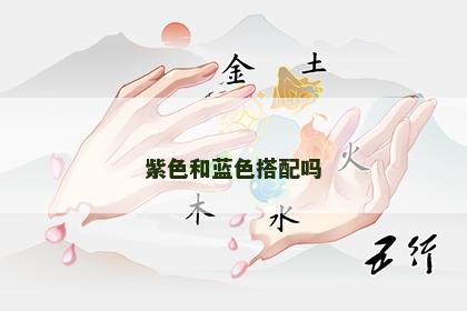 紫色和蓝色搭配吗 紫色和蓝色搭配吗