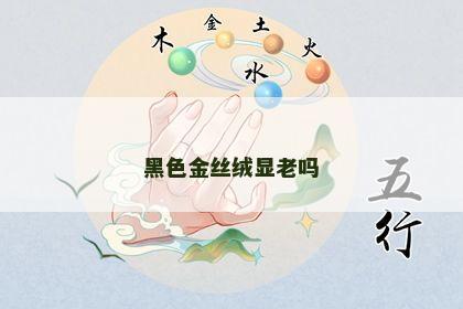 黑色金丝绒显老吗 黑色金丝绒显老吗