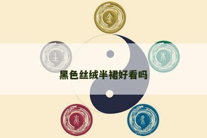 黑色丝绒半裙好看吗 黑色丝绒半裙好看吗
