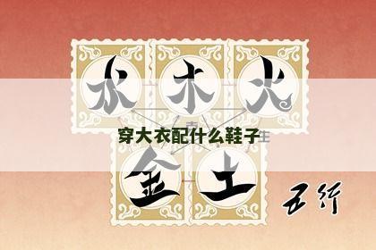 穿大衣配什么鞋子
