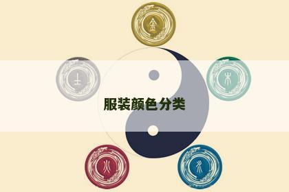 服装颜色分类