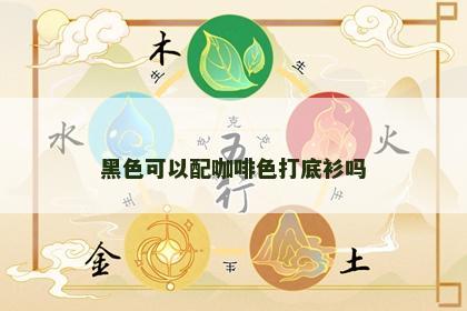 黑色可以配咖啡色打底衫吗 黑色可以配咖啡色打底衫吗